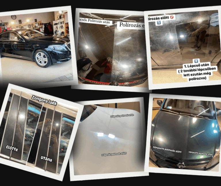 Autókozmetika Debrecen autópolírozás