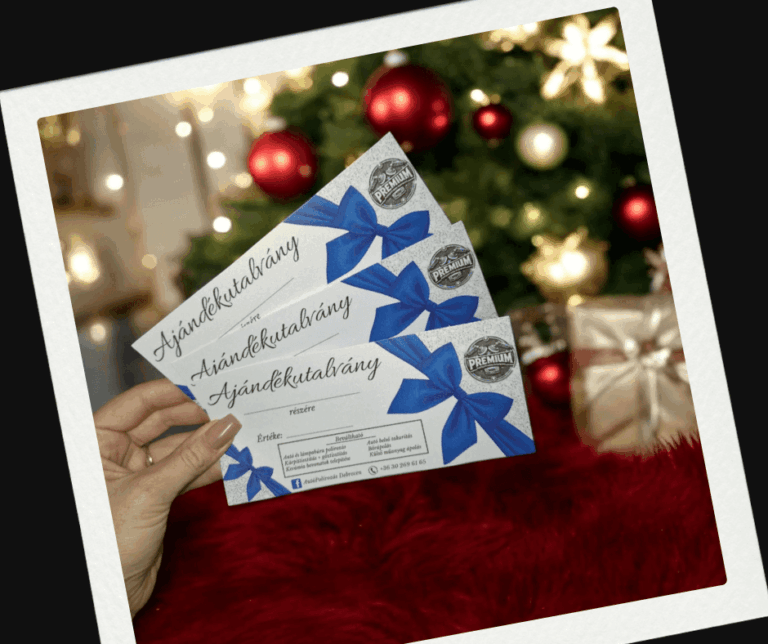 Autókozmetika Debrecen Ajándékutalvány