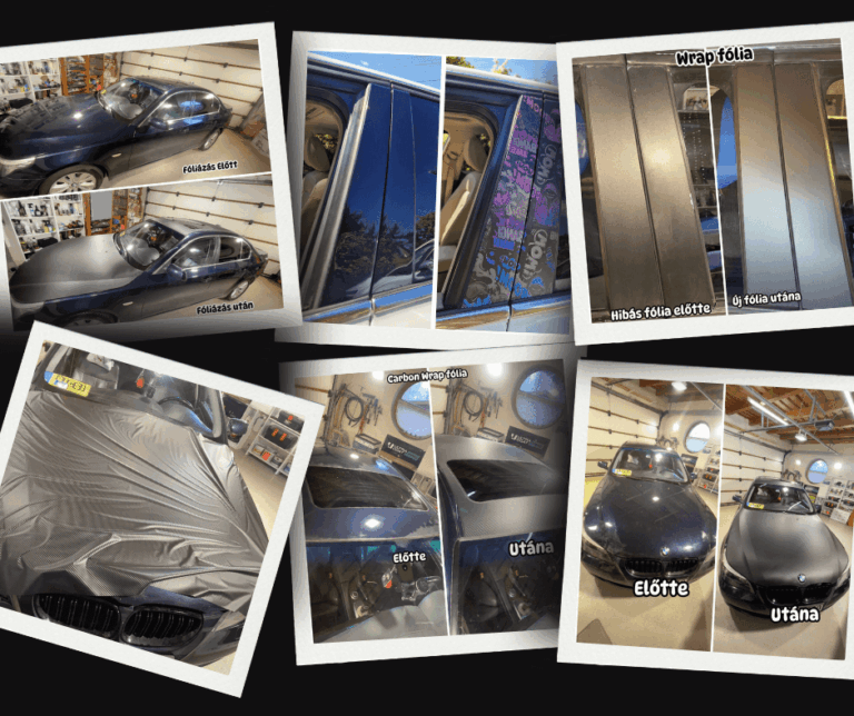 Autókozmetika Debrecen wrao fólia